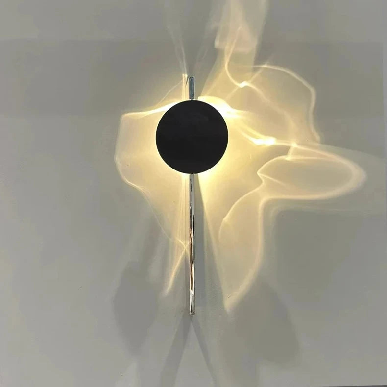Chrome LED Wall Sconce – Modern Stainless Steel Wall Light for Bedrooms, Hallways, Staircases and Contemporary Interior Lighting
