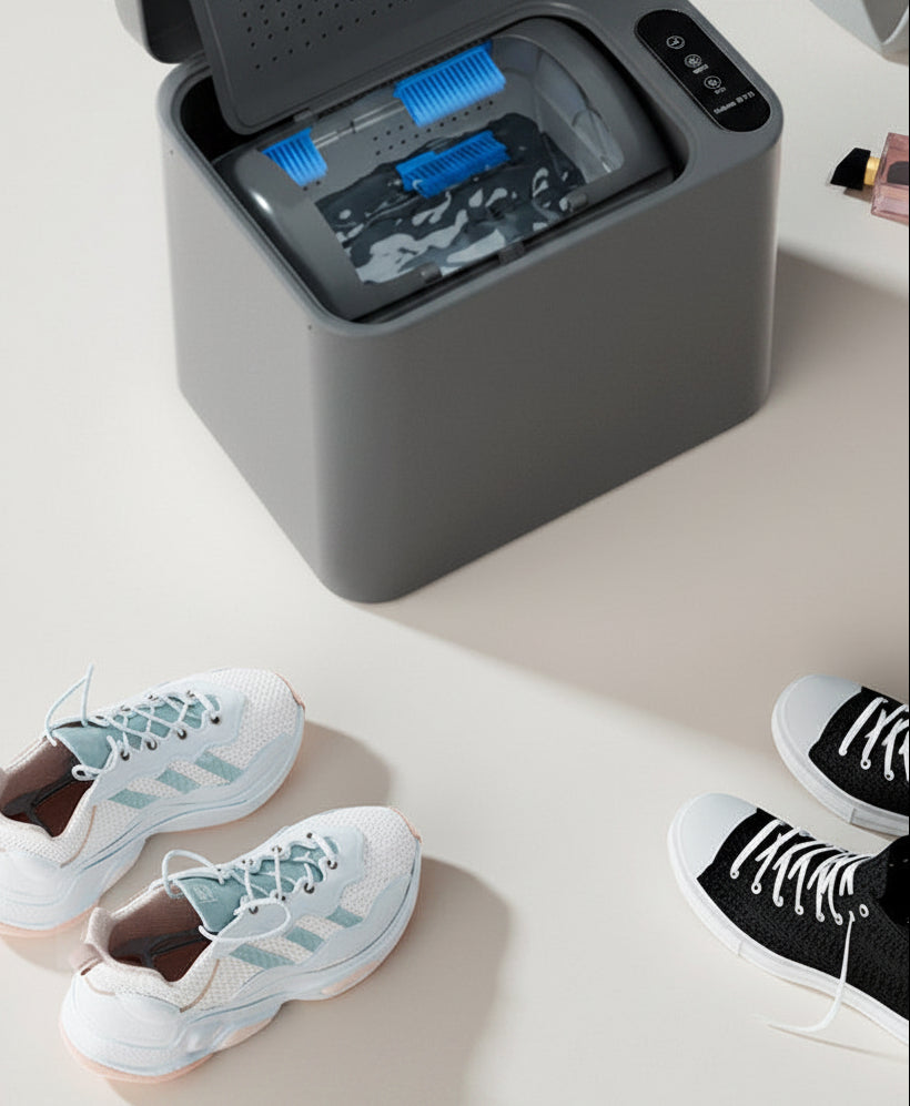Automatic Shoe Washing Machine – Dual-Purpose Electric Cleaner with Detachable Brush Head and One-Button Cleaning for Household Footwear Care