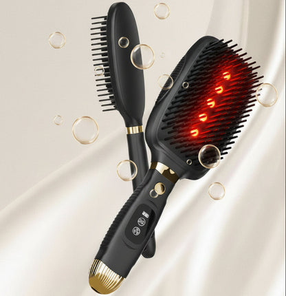 Electric Scalp Massaging Brush – Laser Hair-Care Comb and Massage Tool for Scalp Stimulation, Relaxation and Convenient At-Home Grooming Routines