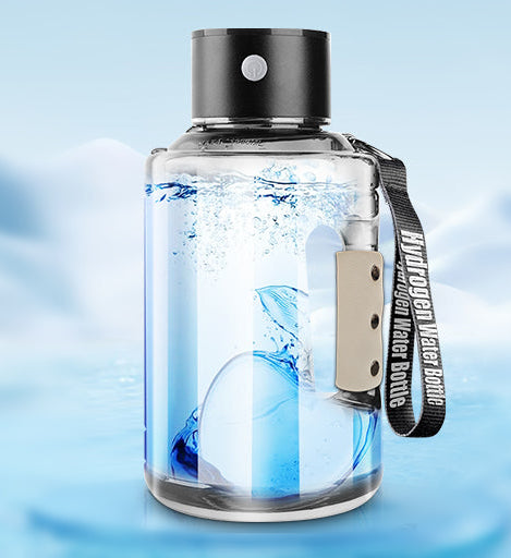 Portable Hydrogen Water Bottle – 1.5L Hydrogen-Rich Water Generator with Large Capacity Sports Cup Design for Gym, Outdoor Fitness, Travel and Daily Hydration