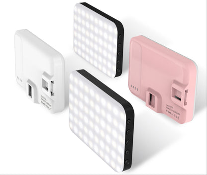 Portable LED Phone Fill Light – Compact Pocket Photography Light for Selfies, Videos, Makeup, Content Creation and Low-Light Illumination