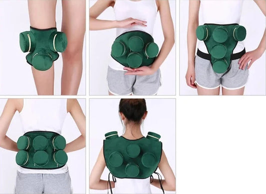 Mugwort Moxa Box – Fabric Herbal Moxibustion Burner for Acupoint Warm Therapy, Relaxation and Home Wellness Care