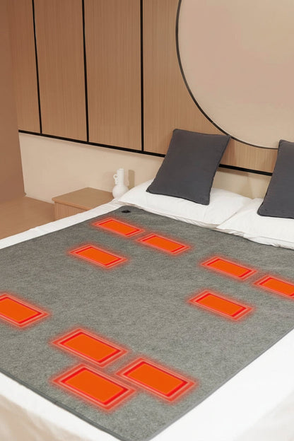 USB Heated Mattress Pad - Portable Washable Electric Heating Mat for Bedroom, Office and Outdoor Use