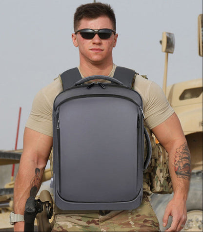 Level II Ballistic Backpack for Men – Large Capacity Protective Travel Bag with Stand-Alone Panel for Everyday Carry and Security