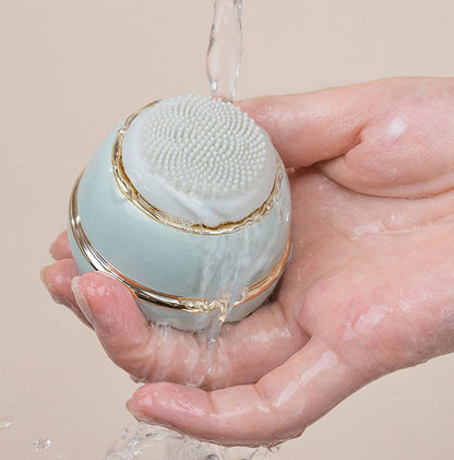 Sonic Facial Cleansing Brush – Deep Face Cleaning Exfoliating Beauty Device for Healthier Skin Care and Glowing Complexion.