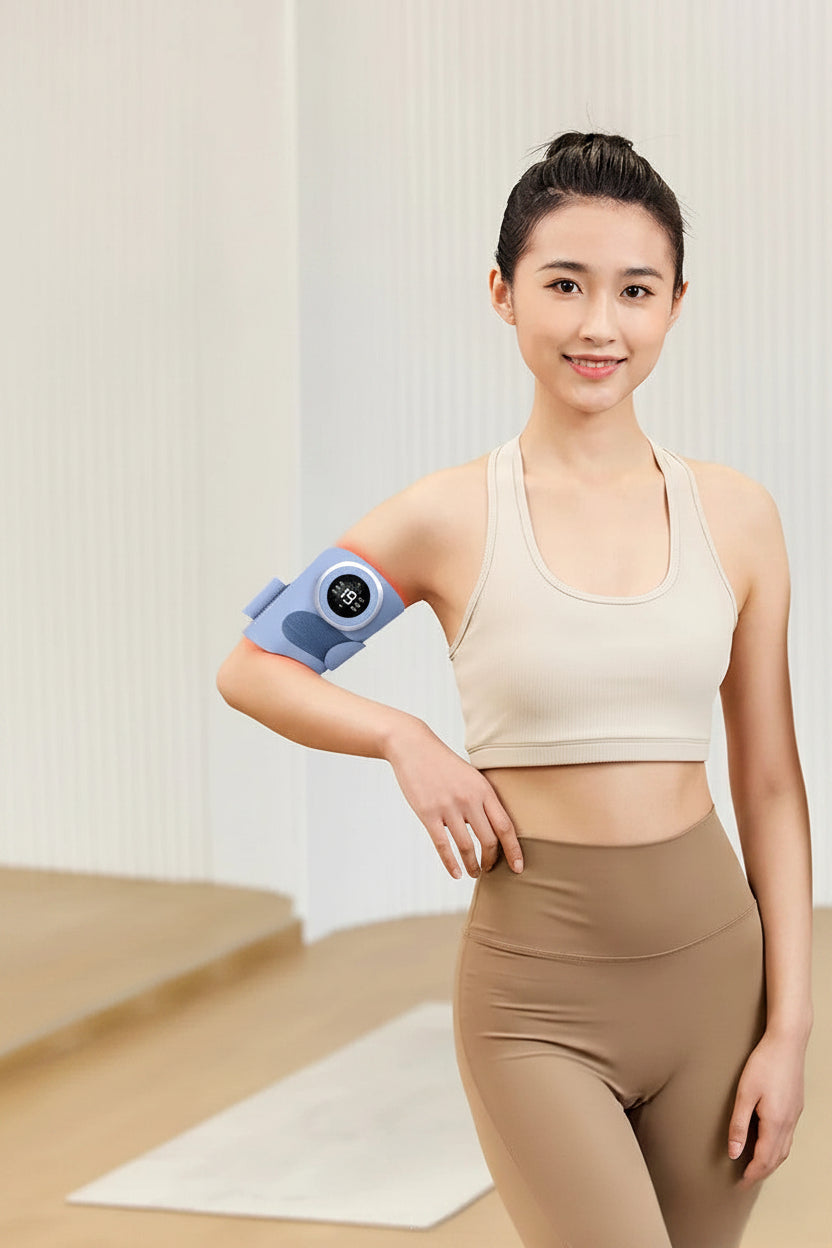 Vibration Fitness Massager – Heated Slimming Machine for Muscle Relaxation, Home Exercise and Body Shaping Support