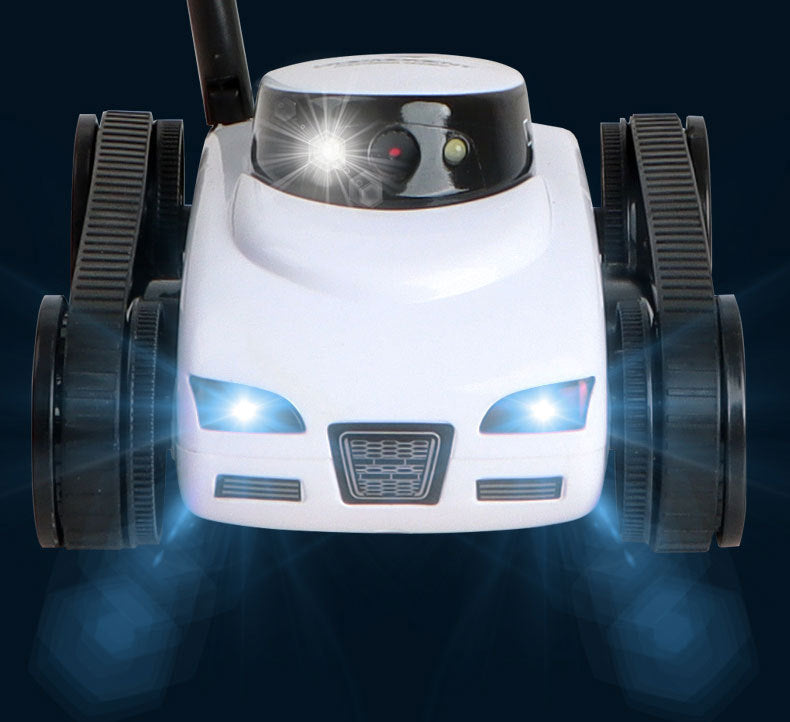 WiFi Remote Control Tank Toy – Four-Channel Tracked Camera Car with Real-Time Video Transmission for Kids Interactive Driving and Exploration