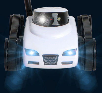 WiFi Remote Control Tank Toy – Four-Channel Tracked Camera Car with Real-Time Video Transmission for Kids Interactive Driving and Exploration