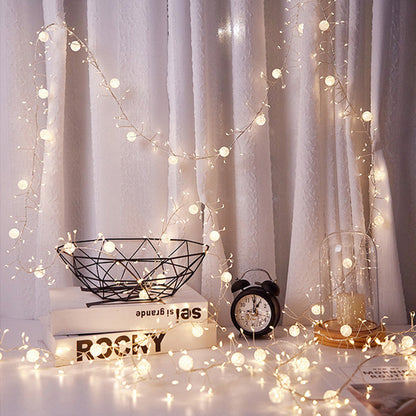 LED Firecracker Fairy Lights – Waterproof Outdoor Crystal String Lights for Christmas Trees, Gardens, Parties and Holiday Decor
