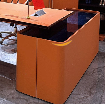 Luxury Executive Computer Desk – Modern Designer Office Table for CEO Workspaces, Gaming Rooms and Stylish Home Office Furniture
