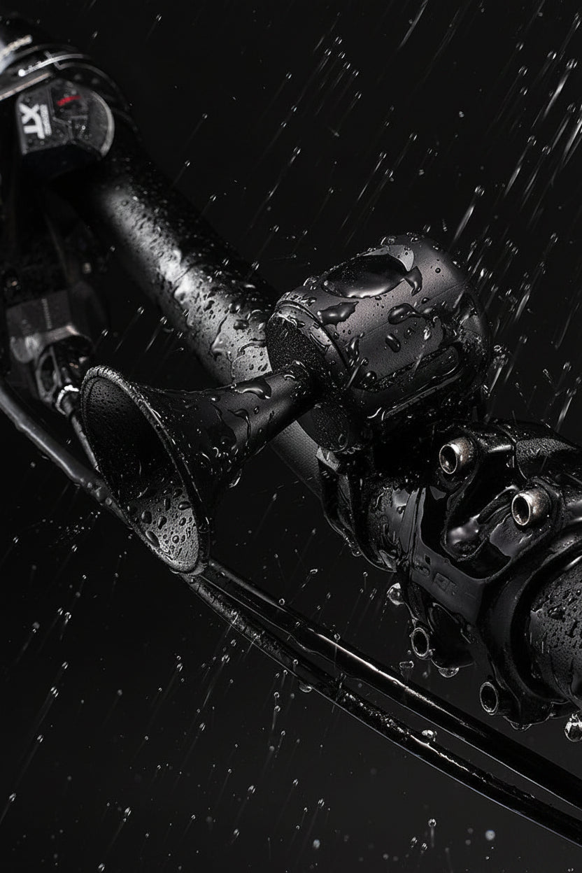 Electronic Bicycle Bell – Waterproof Loud Bike Horn for Safe Cycling, Commuting and Mountain Bike Adventures