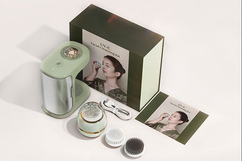 Sonic Facial Cleansing Brush – Deep Face Cleaning Exfoliating Beauty Device for Healthier Skin Care and Glowing Complexion.