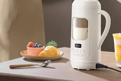 Automatic Soy Milk Maker – Mini No Filter Wall Breaking Machine for Fresh Soy Milk, Soups and Healthy Drinks
