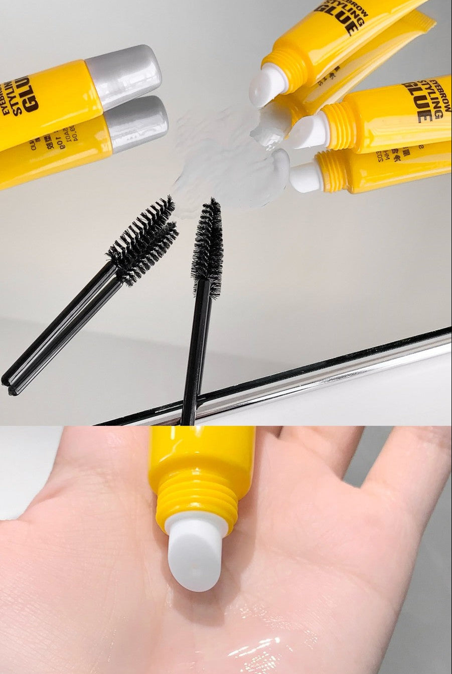 Waterproof Brow Gel – 3D Waterproof Transparent Eyebrow Shaping Gel for Natural Definition, Long-Lasting Hold and Effortless Brow Styling