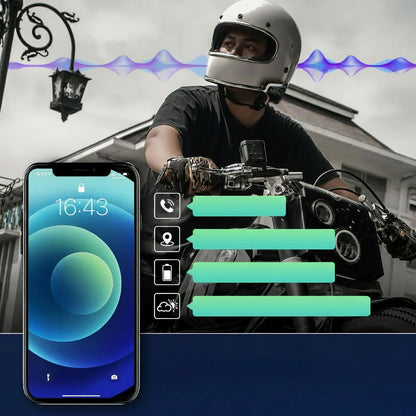 PRO Motorcycle Intercom – Bluetooth Helmet Headset with Video Recording, Wireless Communication and Hands-Free Riding Connectivity