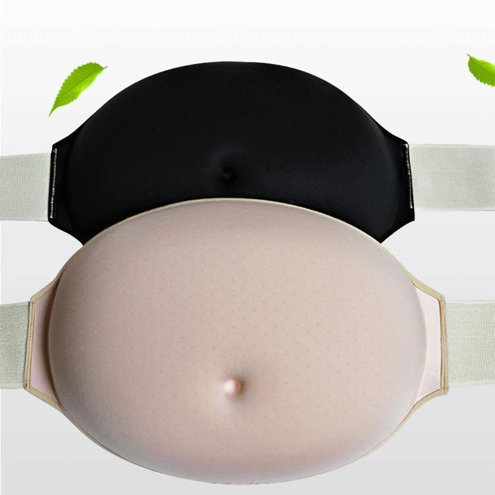 Realistic Fake Pregnancy Belly – Soft Sponge Pregnant Bump Prop for Actors, Cosplay, Film Productions and Costume Events