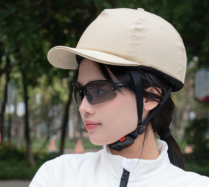 MOON Denim Look Cycling Helmet – Fashionable Reinforced PC Shell Protective Headgear for Skateboarding, E-Scooters, Commuting and Urban Riding