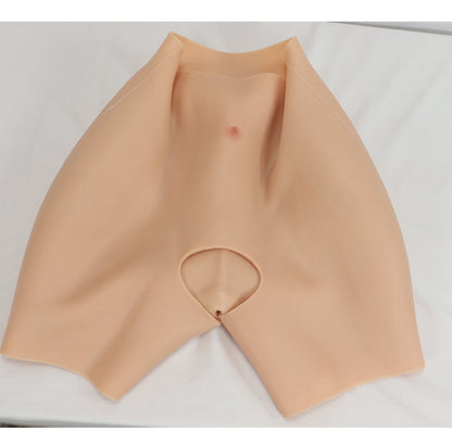 Silicone Hip Enhancement Pants – Realistic Padded Butt Shaper with Open-Crotch Design for Curvier Silhouette, Cosplay, Fashion Styling and Plus-Size Wear
