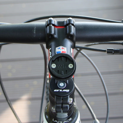 Aluminum Bicycle Computer Mount – Stem Mounted Cycling Computer Holder for GPS Bike Computers, Speedometers and Stopwatches