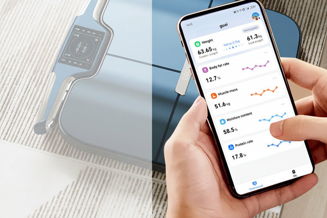 Smart WiFi Body Composition Scale – Digital BMI Analyzer with 28 Health Metrics, Muscle Mass Tracking and Mobile App Support