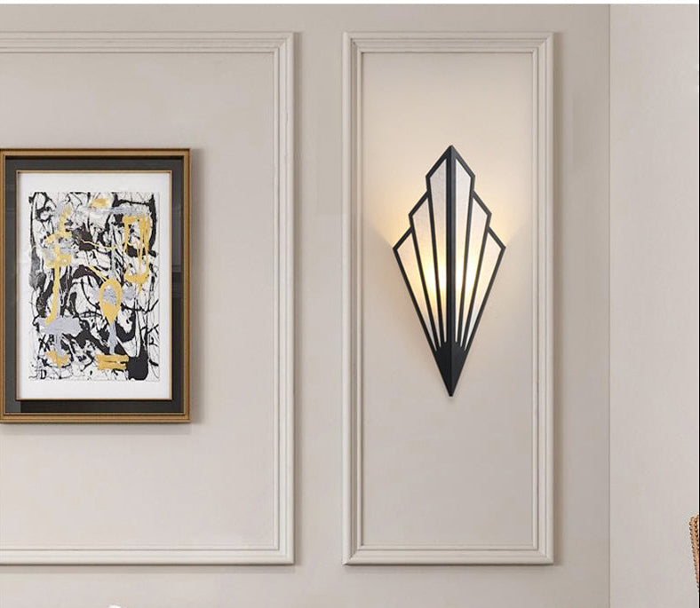 Nordic LED Wall Lamp – Modern Iron Bedside Light Fixture for Living Rooms, Bathrooms and Contemporary Home Decor