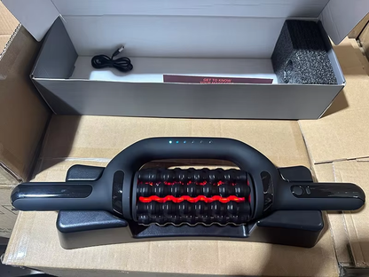 Electric Infrared Roller Massage Stick – Deep Tissue Muscle Relaxation Device for Athletes, Workout Recovery, Fatigue Relief and Home Massage