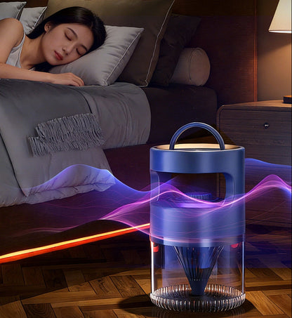 Portable Ion Purification Mosquito Killer Lamp – Quiet Plug-In Electric Fly Trap with Charging Function for Indoor Pest Control