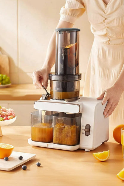 Slow Masticating Juicer – Low Speed Fruit and Vegetable Juice Extractor for Maximum Nutrition and Fresh Healthy Drinks