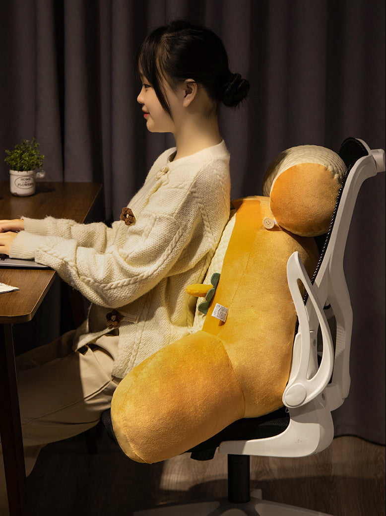 Cooling Bed Backrest Pillow – Soft Lumbar Support Cushion for Reading, Sleeping, Relaxing and Comfortable Sofa or Bed Use