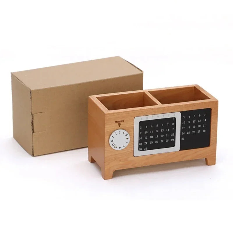 Wooden Multifunctional Organizer Box – Versatile Storage Container for Household Accessories, Jewelry, Desk Supplies, Crafts and Home Organization
