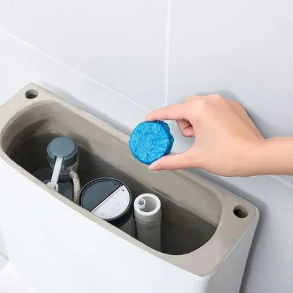 Wall Mount Toilet Brush System – Disposable Antibacterial Bathroom Cleaner with Refill Heads for Hygienic, Touch-Free Toilet Cleaning