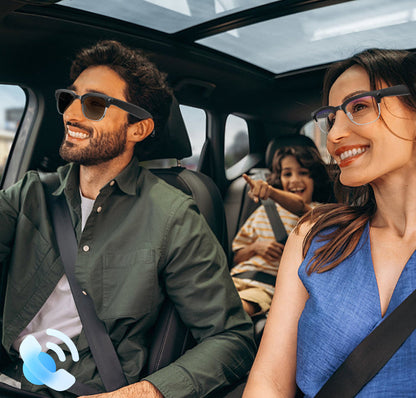 AI Camera Smart Glasses – 800W Pixel Video Recording Sunglasses with Bluetooth Calls, Voice Translation and Photo Recognition for Men