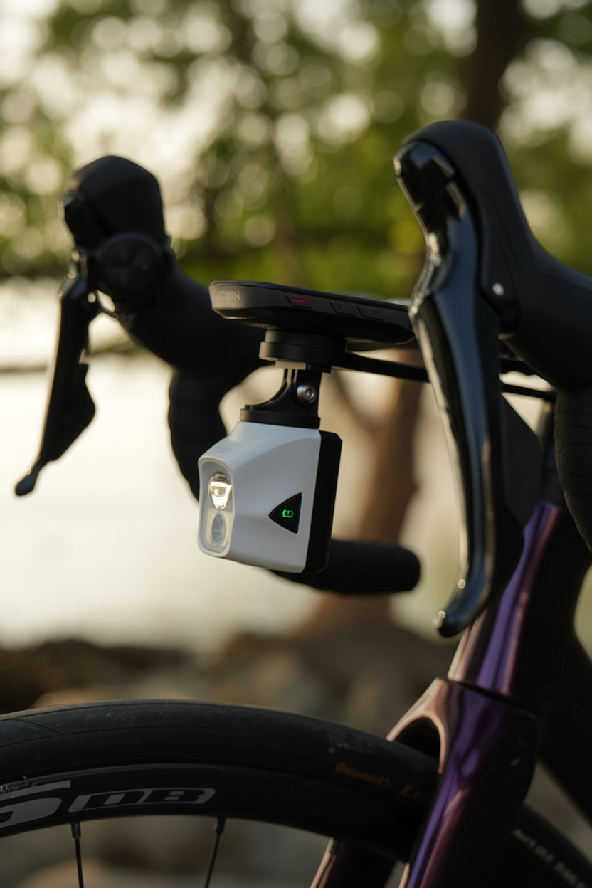 Rechargeable Bicycle Headlight – 1900LM USB Bike Front Light with Power Bank Function for Safe Night Cycling