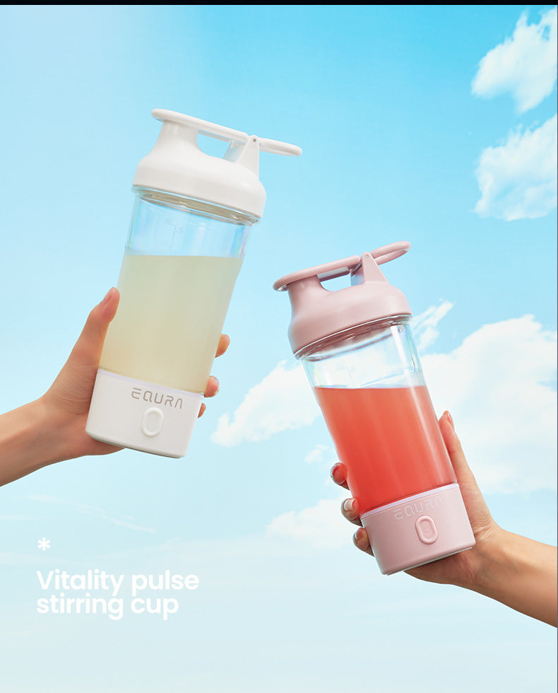 Electric Protein Shaker Bottle – 25OZ USB-C Rechargeable Mixer with Pulse Blending for Smooth Protein Shakes, Supplements, Gym Sessions and Travel