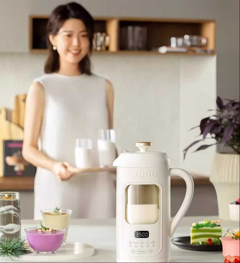 Automatic Soy Milk Maker – Mini No Filter Wall Breaking Machine for Fresh Soy Milk, Soups and Healthy Drinks