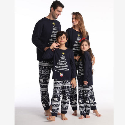Family Matching Christmas Pajamas – Coordinated Sleepwear Set for Parents, Kids, Baby and Pets Holiday Photos