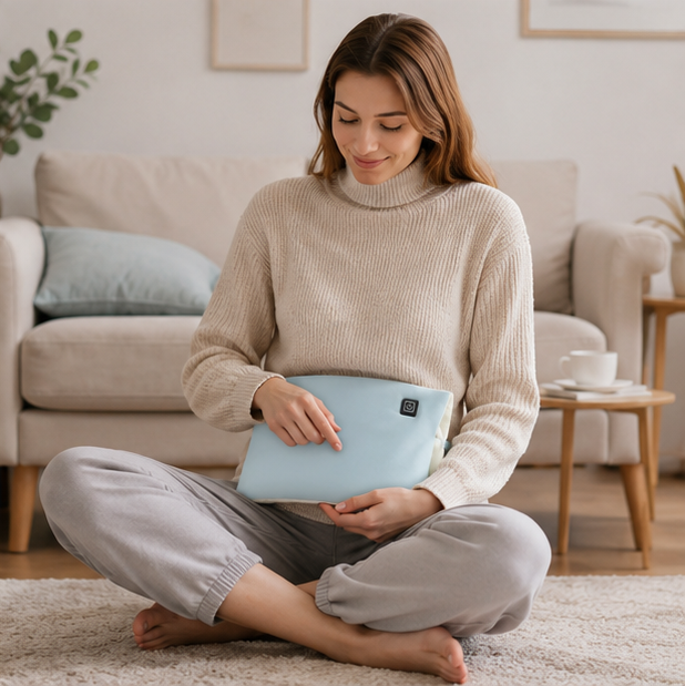 Rechargeable Electric Hot Water Bag - Portable Winter Hand Warmer Pillow with Safe Explosion Proof Heating Technology