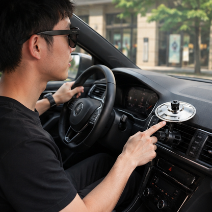 Drum Cymbal Car Air Vent Decor – Creative Musical Dashboard Accessory for Unique Vehicle Interior Styling