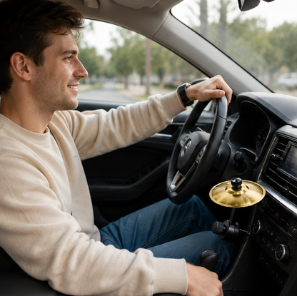 Drum Cymbal Car Air Vent Decor – Creative Musical Dashboard Accessory for Unique Vehicle Interior Styling