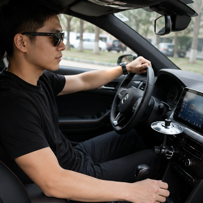 Drum Cymbal Car Air Vent Decor – Creative Musical Dashboard Accessory for Unique Vehicle Interior Styling