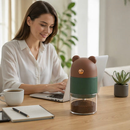 Electric Coffee Grinder Machine - Multifunction 4 Blade Grinder for Coffee Beans, Nuts, Spices and Grains
