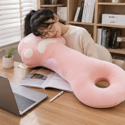 Giant Cat Paw Plush Pillow - Soft Decorative Cushion for Bedrooms, Gifts and Cozy Relaxation