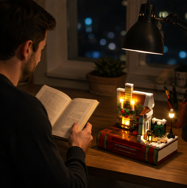 LED Light Kit for Charles Dickens Tribute – Decorative Lighting Upgrade for Display Models
