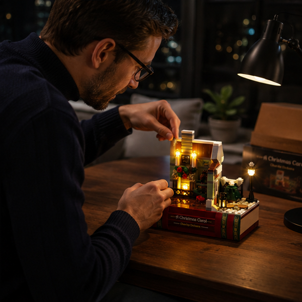 LED Light Kit for Charles Dickens Tribute – Decorative Lighting Upgrade for Display Models