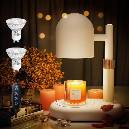 Dimmable Candle Warmer Lamp – Adjustable Wax Melting Light for Scented Candles, Cozy Home Fragrance and Bedroom Ambience