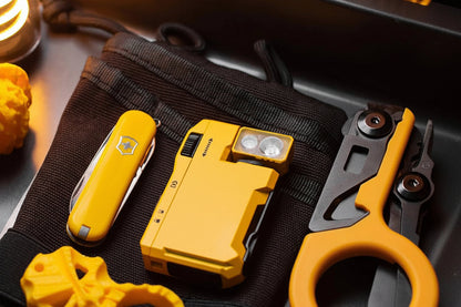 Portable Magnetic EDC Flashlight – 400 Lumen USB-C Rechargeable LED Work Light with Strong Magnet for Camping and Emergency Use