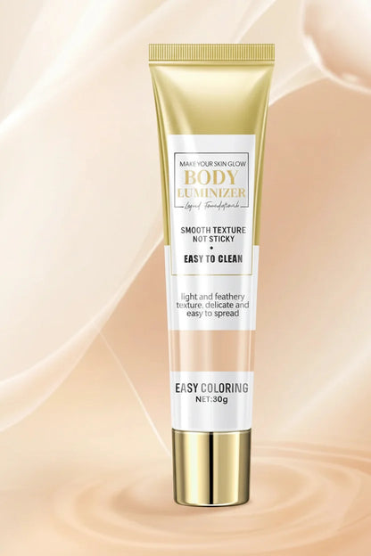 ICVC Liquid Foundation Highlighter – Full-Coverage BB Cream with Brightening Concealment for Natural Radiance, Smooth Makeup and Fresh Everyday Glow
