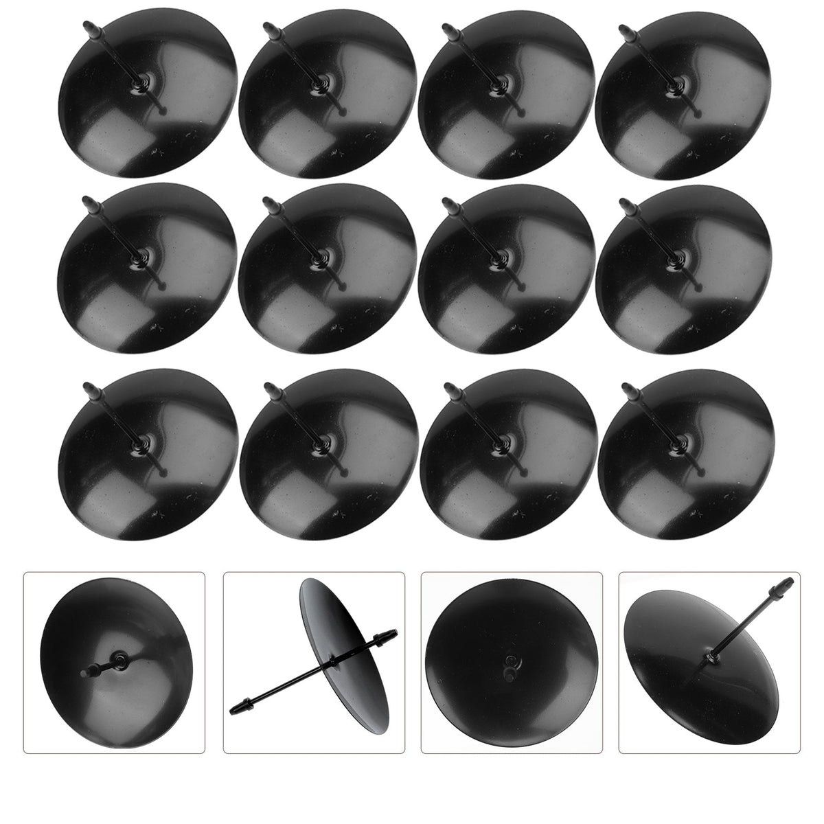 Iron Holder Fixing Clip Set – Durable Metal Mounting Accessories for Home Repairs, Cups, Brackets and DIY Installation