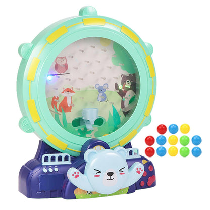 Interactive Catch Ball Machine – Cartoon Animal Toy for Toddlers with Indoor Play, Early Learning Activities and Hand-Eye Coordination