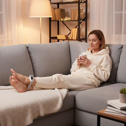 Foot Strap Sleep Aid Device – Wearable Pressure Relaxation Tool for Nighttime Comfort, Stress Reduction and Calming Bedtime Wellness Routines